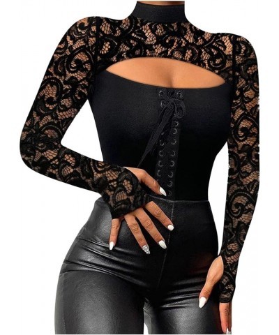 Women's Sexy Long Sleeve Slim Fitted Cropped T Shirts Fashion Going Out Crop Tops Y2K Clothes A Complexion $8.65 T-Shirts