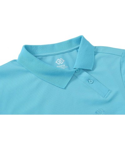 Golf Shirts Women Dri Fit Golf Wear for Women Moisture Wicking Collared Golf Shirts Sky Blue X-Small X-Small A02-sky Blue $8....