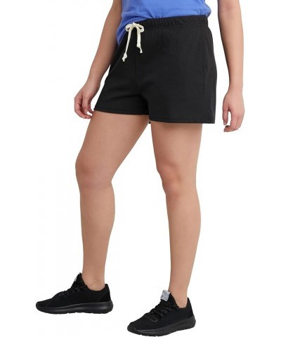 Essentials Drawstring, Cotton Women, Adjustable Shorts Black $9.30 Shorts