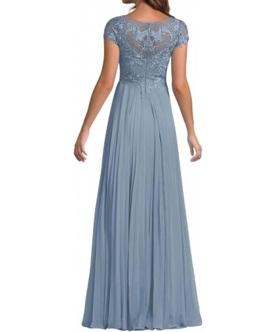 Women's Lace Applique Chiffon Mother of The Bride Dress 1/4 Sleeves Mother of Groom Dress for Wedding A Line Coral $36.28 Dre...