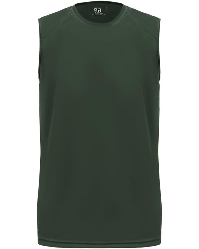 Tank Top Adult, Ladies & Youth Sizes Sleeveless Athletic Wicking Shirt (Available in 14 Forest Green $8.87 Activewear