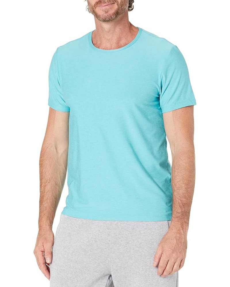 Always Beyond Crew Tee Belize Blue Heather $28.59 Activewear