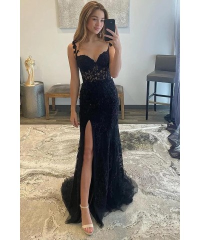 Mermaid Prom Dresses for Women Long Spaghetti Strap Formal Evening Gown Silver $40.28 Dresses