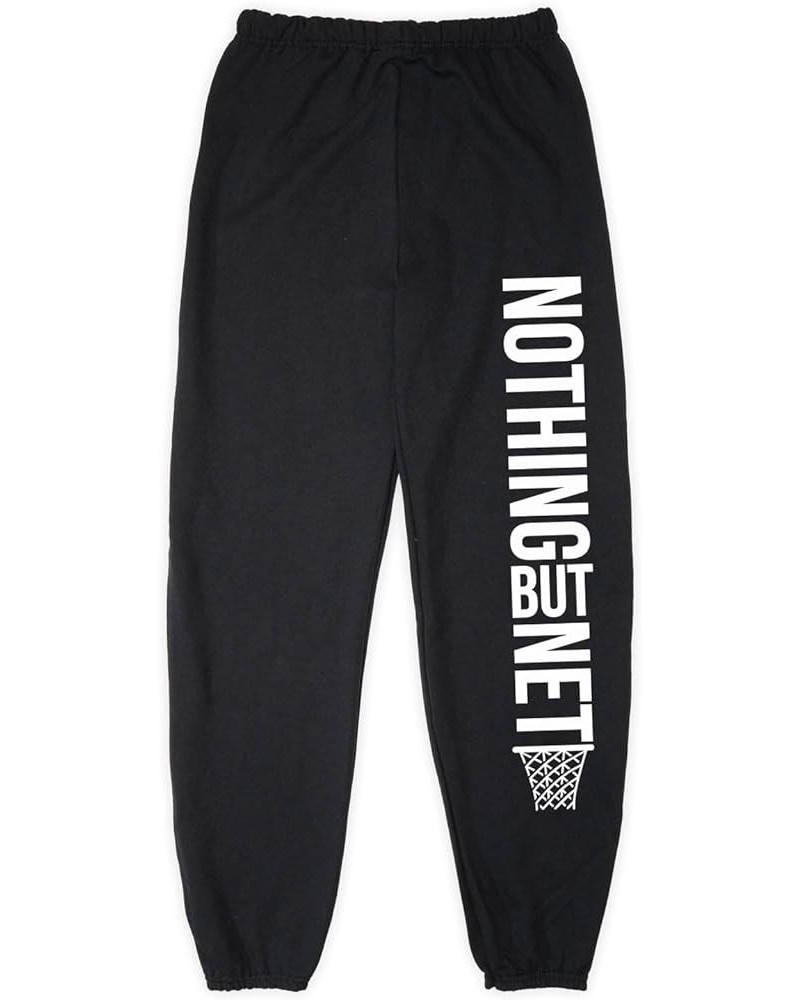 Nothing But Net Sweatpants | Basketball Apparel by ChalkTalk Sports | Multiple Colors | Youth and Adult Sizes Youth Black $23...