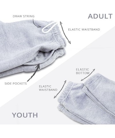 Nothing But Net Sweatpants | Basketball Apparel by ChalkTalk Sports | Multiple Colors | Youth and Adult Sizes Youth Black $23...