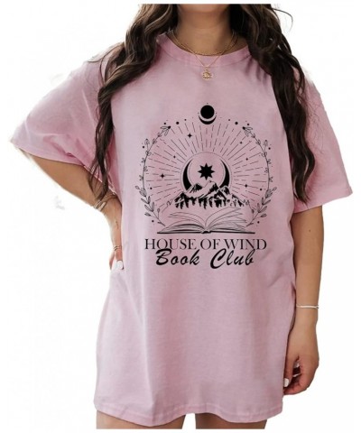 House of Wind Book Club Shirt - Acotar Night Court Sarah J Maas Shirt, A Court of Thorns and Roses T-Shirt Light Pink $11.50 ...
