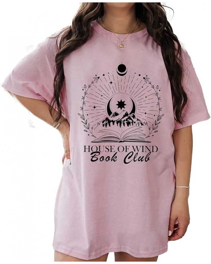 House of Wind Book Club Shirt - Acotar Night Court Sarah J Maas Shirt, A Court of Thorns and Roses T-Shirt Light Pink $11.50 ...