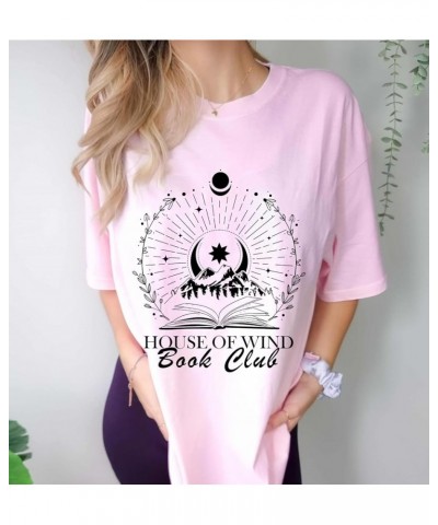 House of Wind Book Club Shirt - Acotar Night Court Sarah J Maas Shirt, A Court of Thorns and Roses T-Shirt Light Pink $11.50 ...