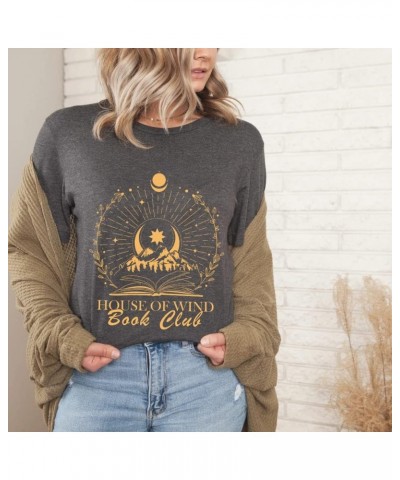 House of Wind Book Club Shirt - Acotar Night Court Sarah J Maas Shirt, A Court of Thorns and Roses T-Shirt Light Pink $11.50 ...