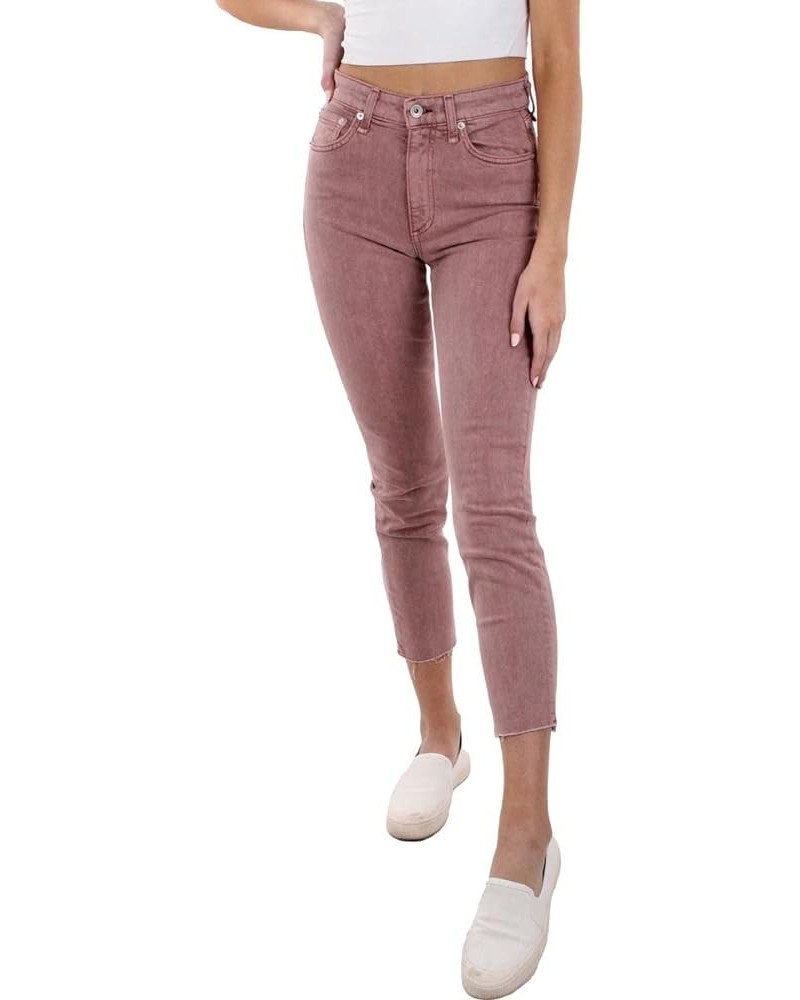 Womens Nina High Rise Ankle Cigarette Jeans Light Plum $40.59 Jeans