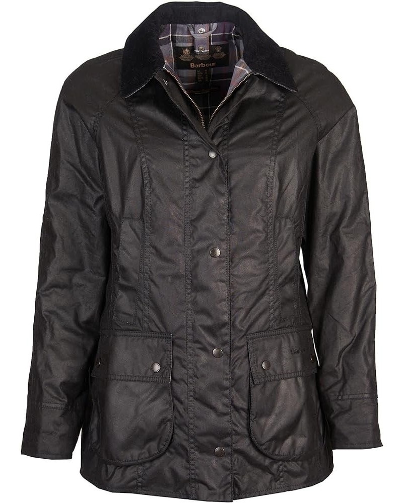 Women's Classic Beadnell Wax Jacket Black $144.96 Jackets