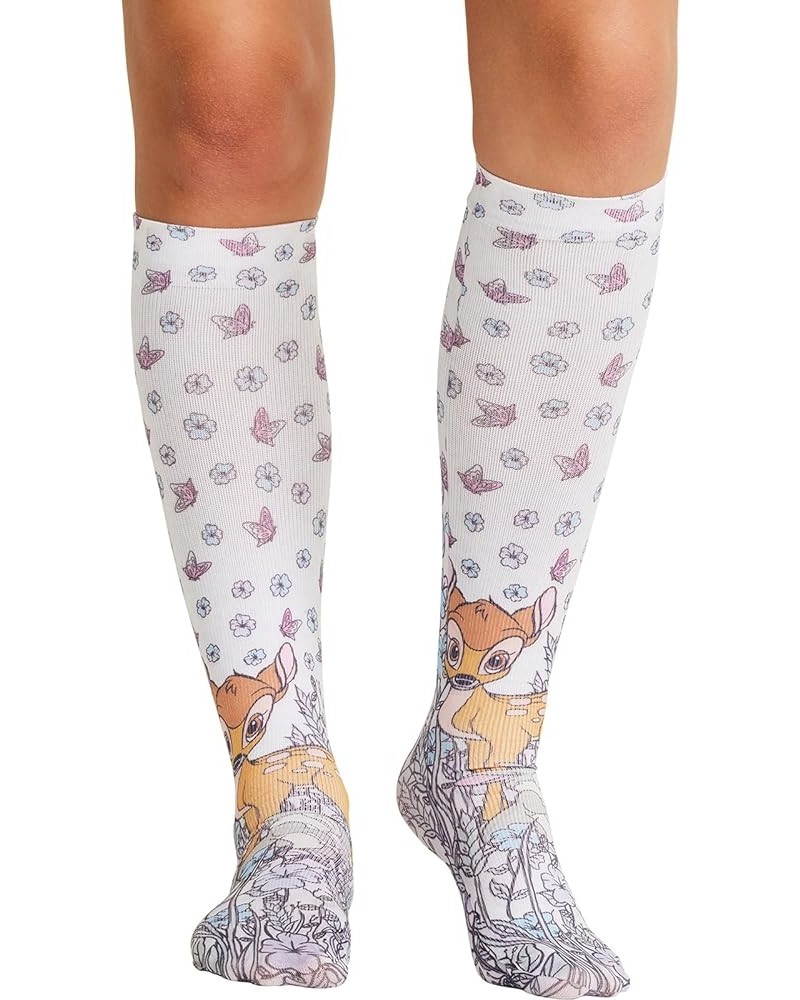 Comfortsupport Women Knee High 8-15 mmHg Compression Socks, Plus, Wild Abstract Best Friend Bambi One Size $9.45 Activewear