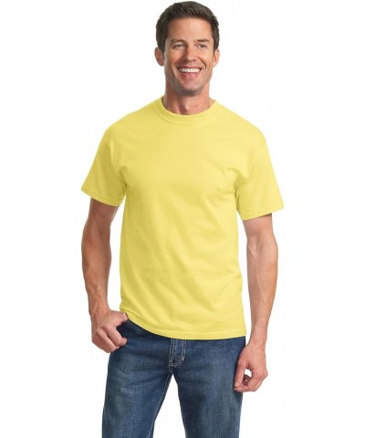 Port & Company Men's Essential T Shirt Yellow $6.01 T-Shirts