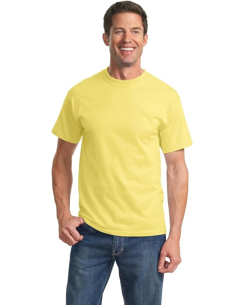 Port & Company Men's Essential T Shirt Yellow $6.01 T-Shirts