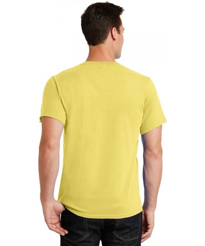 Port & Company Men's Essential T Shirt Yellow $6.01 T-Shirts