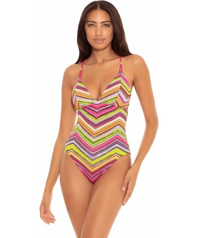 Farah Abigail Reversible One-Piece Multi SM $14.72 Swimsuits