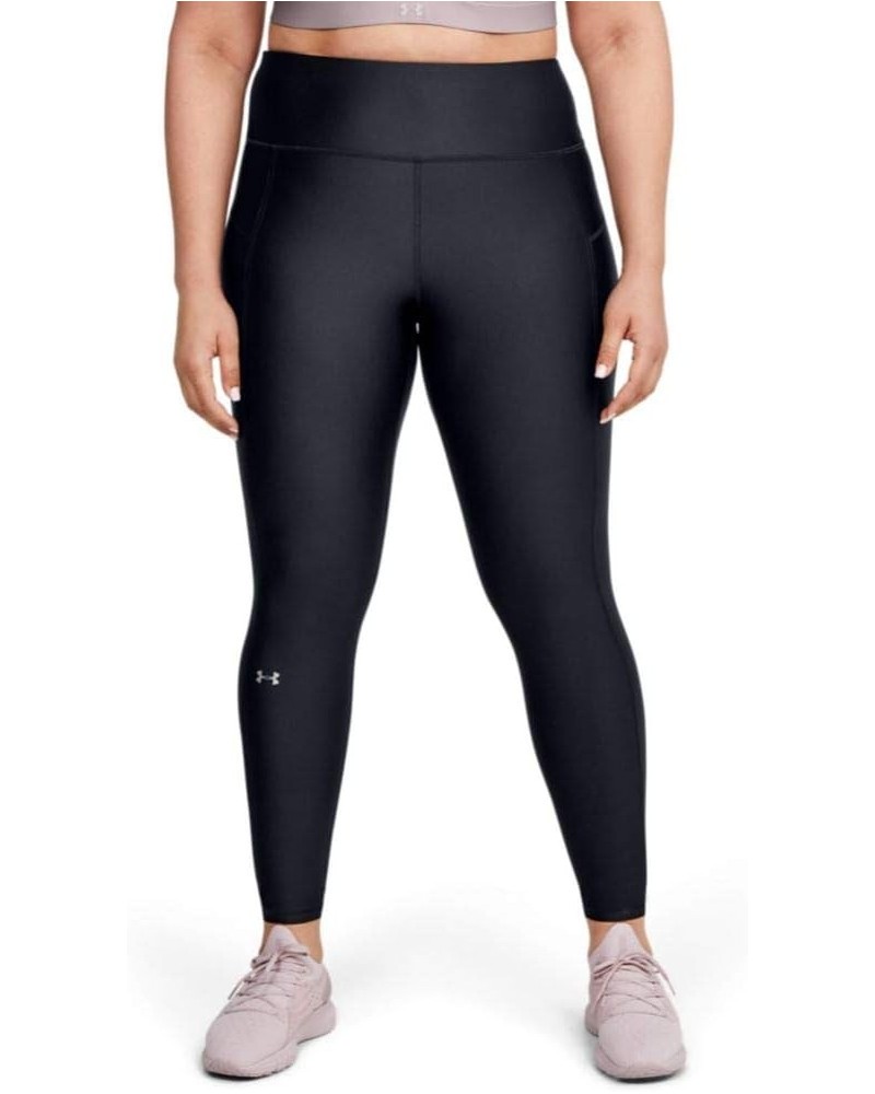 HeatGear® Armour Hi-Rise Black (001)/Metallic Silver $20.40 Activewear