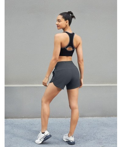 Running Shorts for Women Athletic Shorts for Women Gym Shorts Women's Workout Shorts with Pockets Swim Shorts Grey $9.02 Acti...