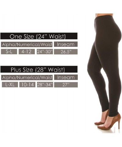 Women’s High Waist Workout Leggings - Casual Stretch Lightweight Comfort Sports Yoga Running Athletic Lounge Pants Brown $10....