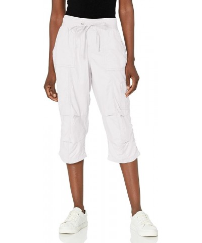 Women's Crop Cargo Pant White 01 $21.03 Pants