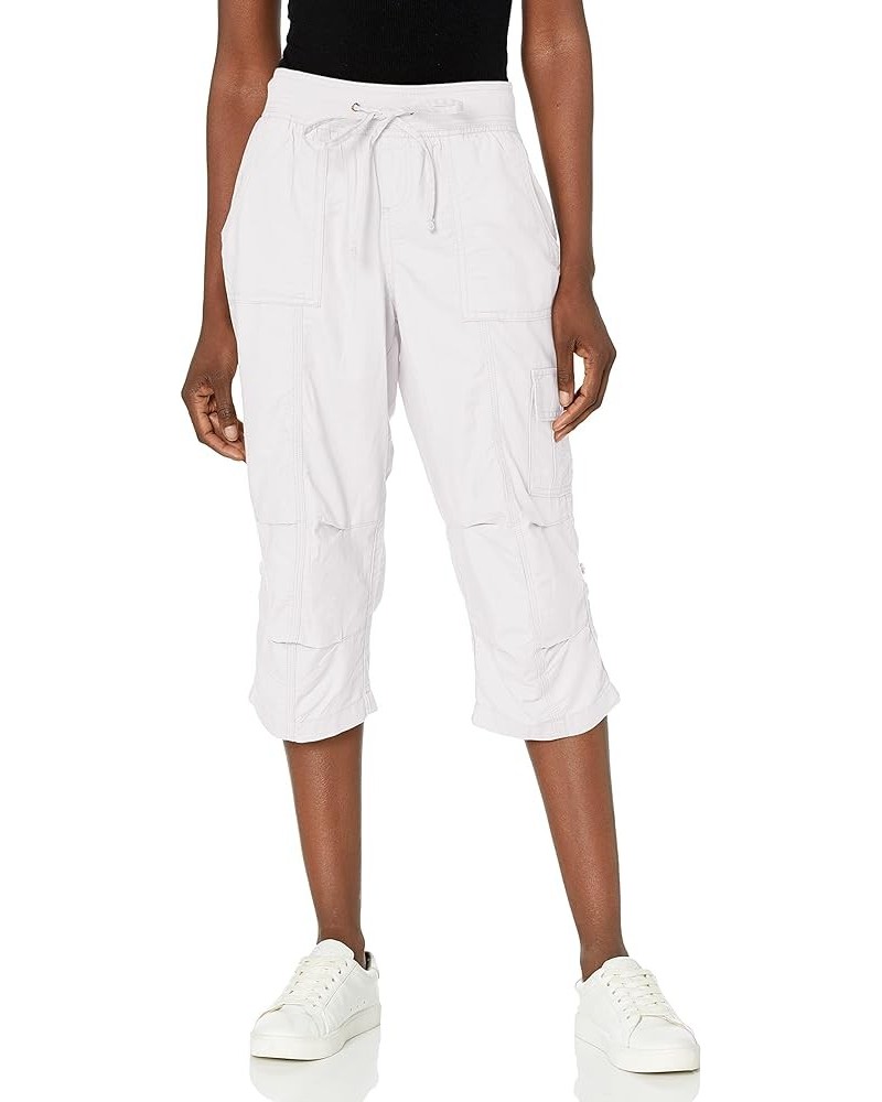 Women's Crop Cargo Pant White 01 $21.03 Pants