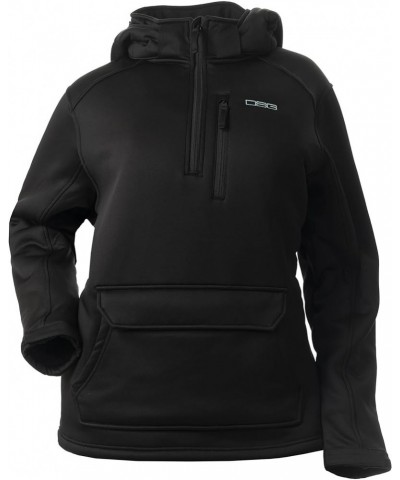 (DSG Outerwear) Women's Breanna 2.0 Fleece Hunting Pullovers | Mild Climate, DWR Treated Black 2.0 $55.35 Jackets
