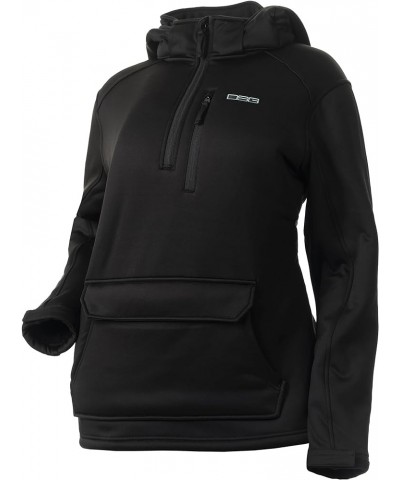 (DSG Outerwear) Women's Breanna 2.0 Fleece Hunting Pullovers | Mild Climate, DWR Treated Black 2.0 $55.35 Jackets