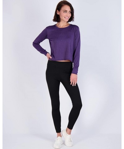 5 Pack: Women's Dry Fit Crop Top - Long Sleeve Crew Neck Stretch Athletic Tee (Available in Plus Size) Plus Size Set 1 $22.25...