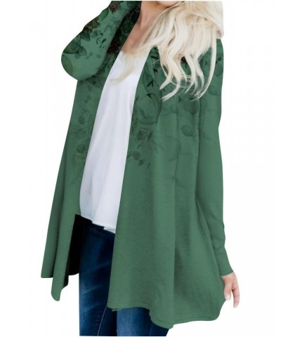 Women's 2023 Fall Vintage Print Cardigan Sweater Lightweight Open Front Knit Casual Long Cardigans Trendy Blouses $11.72 Swea...