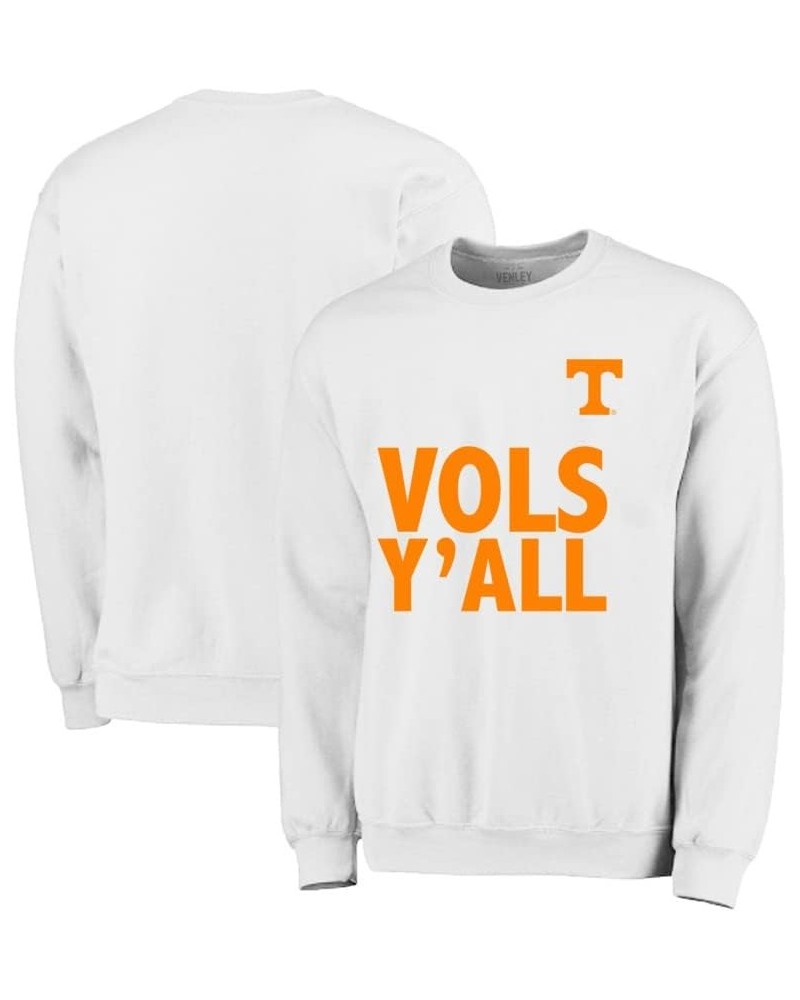 NCAA College Mens/Womens Boyfriend sweatshirts Tennessee Vols 03 - White $19.12 Hoodies & Sweatshirts