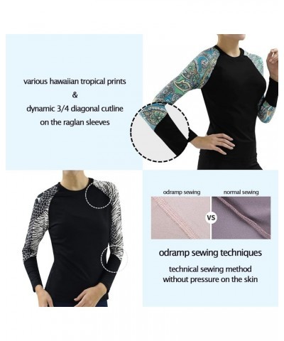 Women UPF 50+ Swimsuit Long Sleeve Top T Shirt Rash Guard Workout (RSRGT) Dark_wine_velevt $10.89 Swimsuits