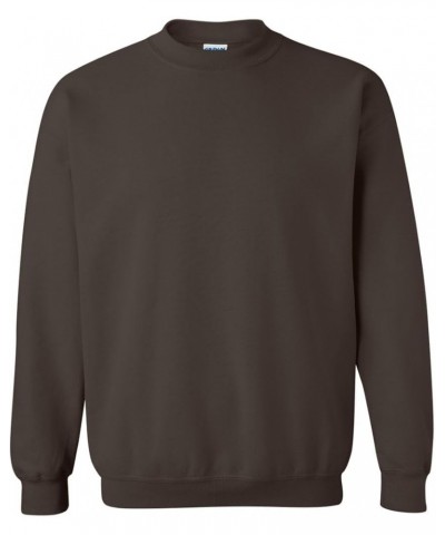 Fleece Crewneck Sweatshirt, Style G18000, Multipack Dark Chocolate (1-pack) $12.37 Sweatshirts