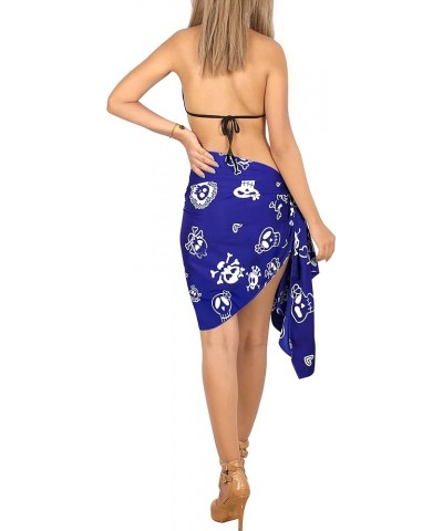 Women's Pareo Caribbean Pirate Casual Swimsuit Cover Up Sarong Skirt Beach Wrap Pareos Beachwear Swimwear Summer Caribbean Pi...