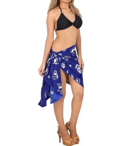 Women's Pareo Caribbean Pirate Casual Swimsuit Cover Up Sarong Skirt Beach Wrap Pareos Beachwear Swimwear Summer Caribbean Pi...