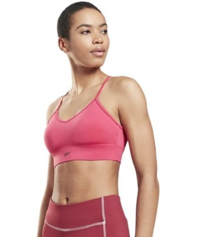 Women's Tri-Back Sports Bra, Light Support Pursuit Pink $22.73 Lingerie