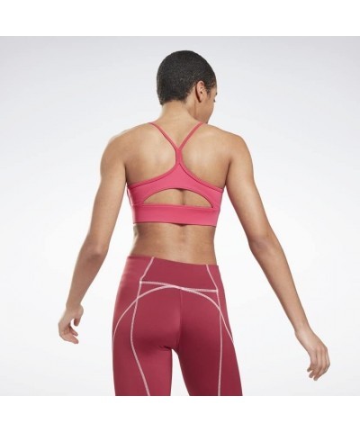 Women's Tri-Back Sports Bra, Light Support Pursuit Pink $22.73 Lingerie