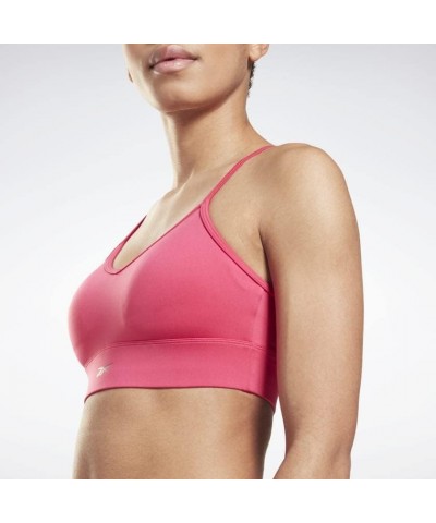 Women's Tri-Back Sports Bra, Light Support Pursuit Pink $22.73 Lingerie