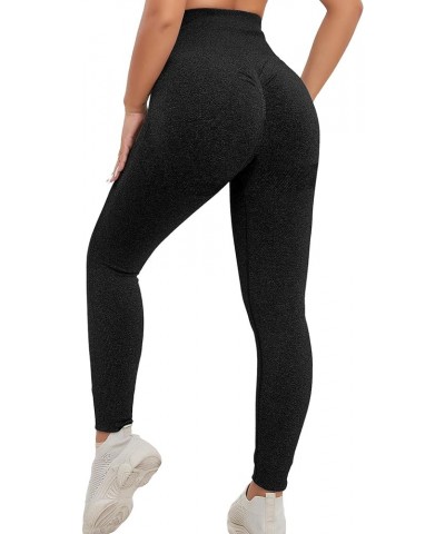 Seamless Scrunch Butt Lifting Leggings for Women Tummy Control High Waisted Gym Workout Yoga Pants Dark Grey $14.10 Leggings