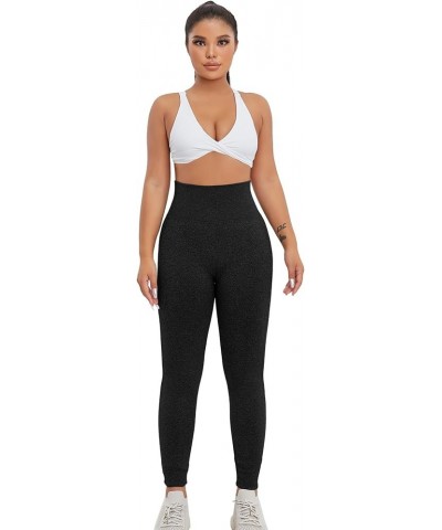 Seamless Scrunch Butt Lifting Leggings for Women Tummy Control High Waisted Gym Workout Yoga Pants Dark Grey $14.10 Leggings