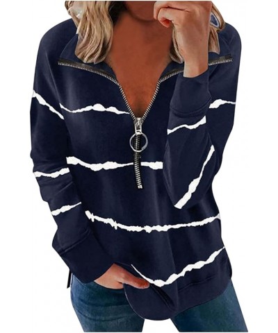 Hoodies for Women Color Block Lightweight Oversized Hooded Sweatshirts Casual Comfy Long Sleeve Jackets with Pockets Multicol...