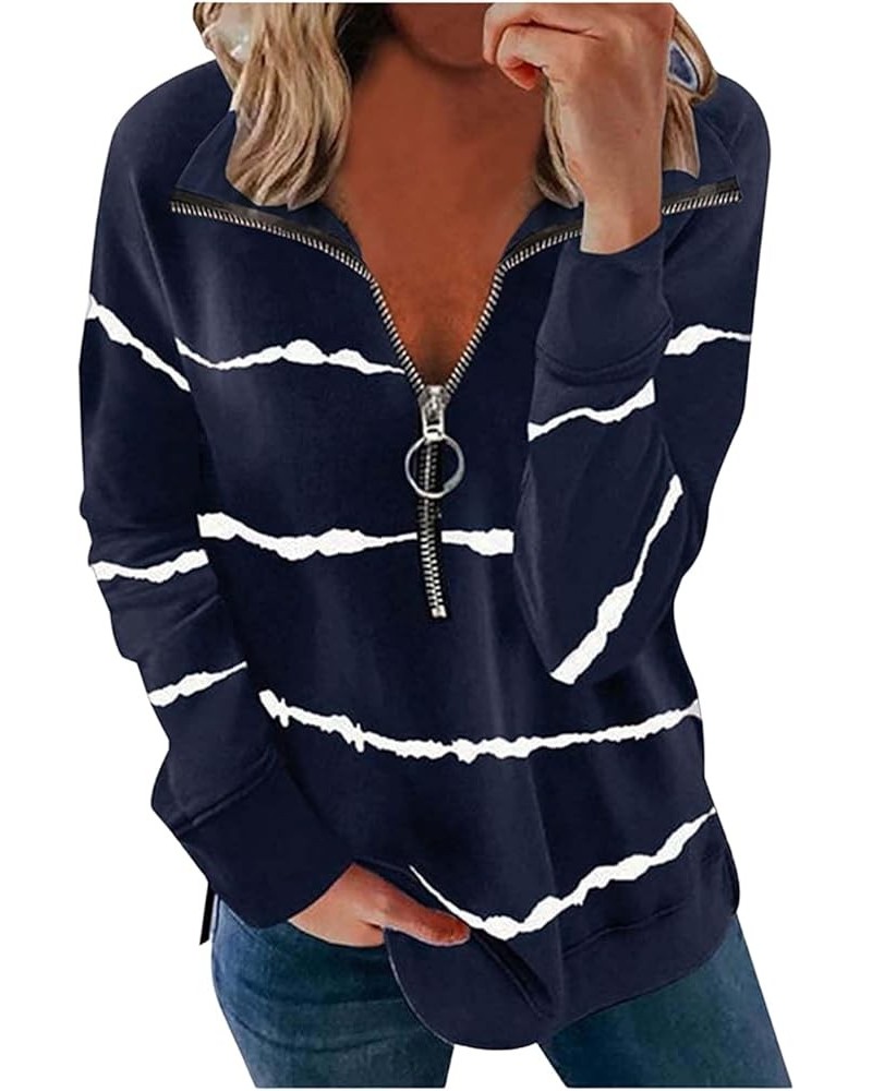 Hoodies for Women Color Block Lightweight Oversized Hooded Sweatshirts Casual Comfy Long Sleeve Jackets with Pockets Multicol...