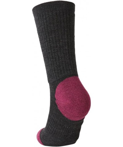 Women's Merino Wool Cushion Trail Crew Socks 6P Pack 1703w $9.99 Activewear