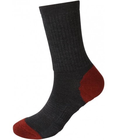 Women's Merino Wool Cushion Trail Crew Socks 6P Pack 1703w $9.99 Activewear