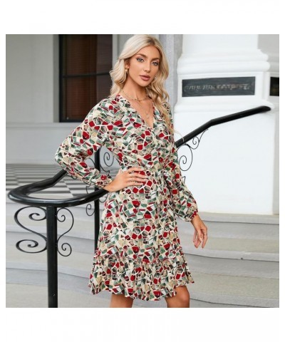 Women 2023 Women Dress: Casual Dresses Perfect for Beach, Outdoor Gathering, Shopping and Party Wedding Dresses 9103-red $12....