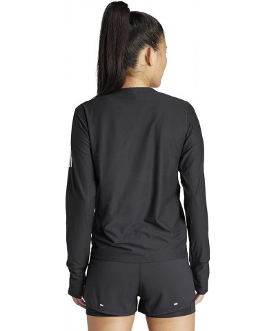 Women's Own The Run Long Sleeve T-Shirt Black $17.84 Activewear