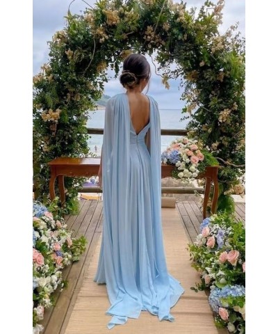 Long Bridesmaid Dresses for Wedding Chiffon Wedding Guest Dresses for Women A Line Formal Evening Party Gowns Lavender $29.44...