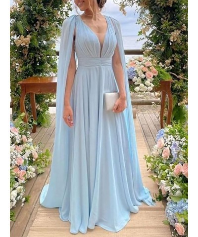 Long Bridesmaid Dresses for Wedding Chiffon Wedding Guest Dresses for Women A Line Formal Evening Party Gowns Lavender $29.44...