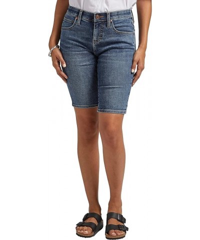 Women's Cecilia Mid Rise Bermuda Short Desert Blue $16.85 Shorts