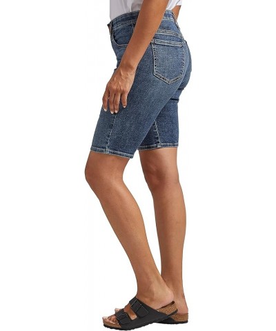 Women's Cecilia Mid Rise Bermuda Short Desert Blue $16.85 Shorts