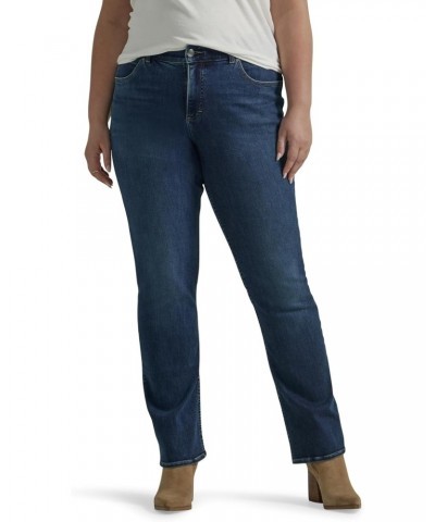 Women's Size Ultra Lux Comfort with Flex Motion Straight Leg Jean, Greet The Day, 16 Plus Petite $20.65 Jeans